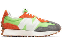 New Balance 327 Lime Green Red Grey