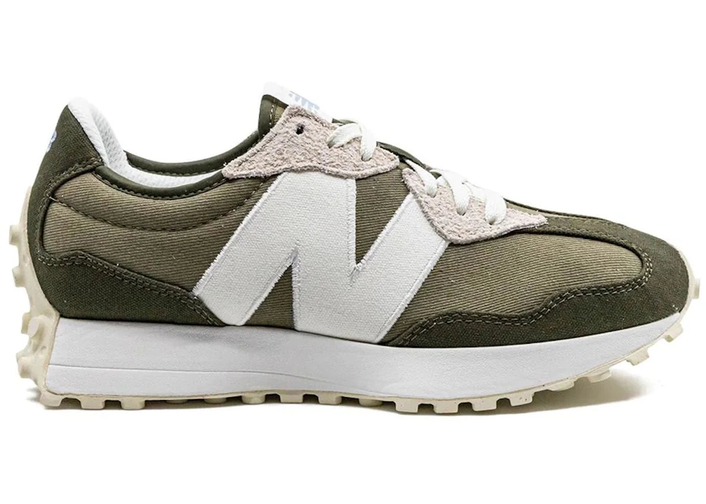 New Balance 327 Military Olive - vue 360