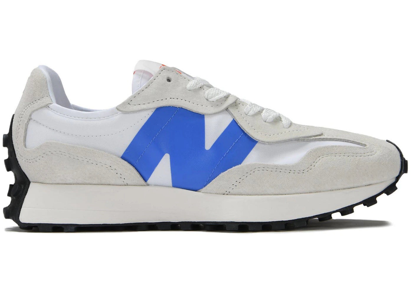 New Balance 327 White Bright Lapis - vue 360