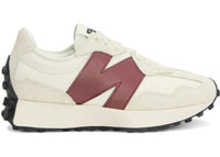 New Balance 327 White Dark Red (Women's)