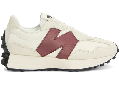 New Balance 327 White Dark Red (Women's)