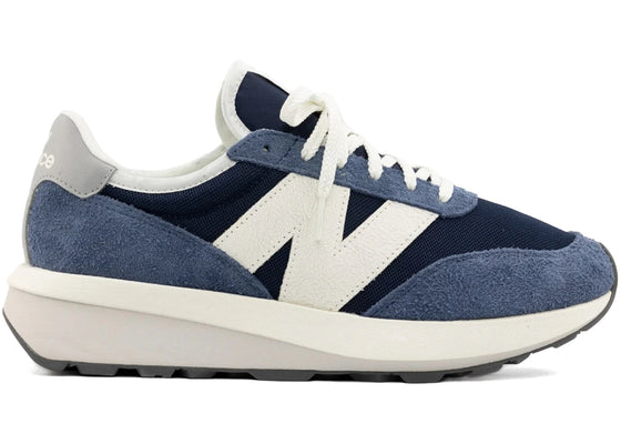 New Balance 370 Navy White sneakers - authentic New Balance shoes