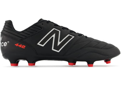 New Balance 442 Pro FG v2 Black Red White - authentic New Balance sneakers