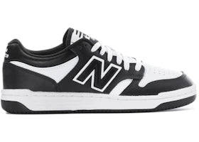 New Balance 480 Black White (GS) - vue 360
