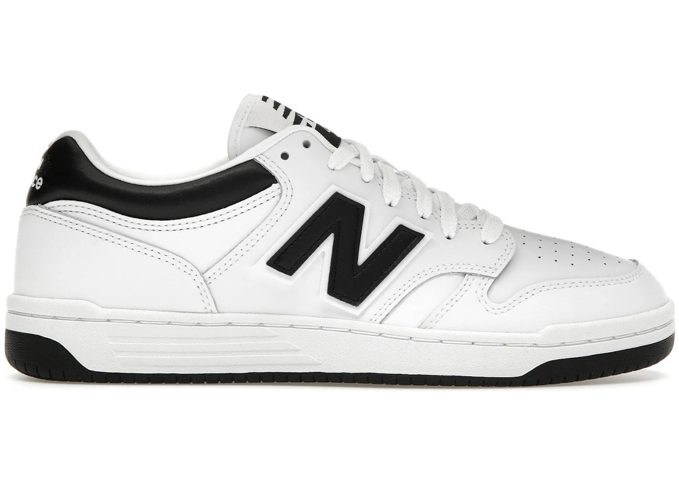 New Balance 480 White Black