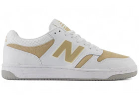 New Balance 480 White Linen Grey