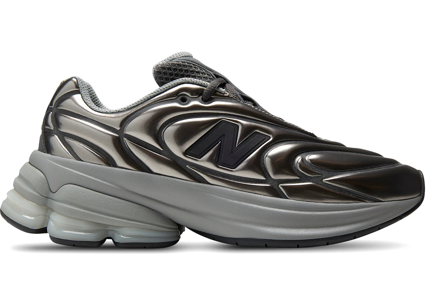 New Balance 5030 Metallic Silver Grey - vue 360