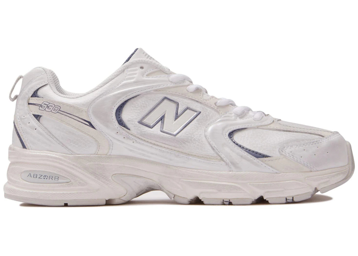 New Balance 530 Linen Fog Overcast - vue 360