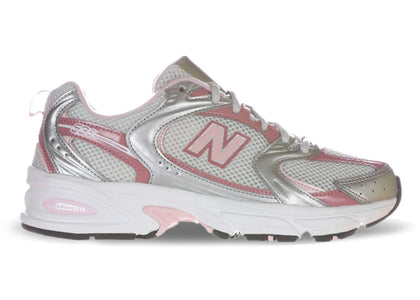 New Balance 530 Silver Metalic Rosewood - authentic New Balance sneakers