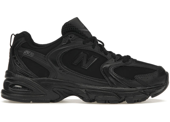 New Balance 530 Triple Black Leather sneakers - authentic New Balance shoes
