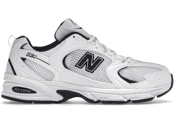 New Balance 530 White Black Details sneakers - authentic New Balance shoes