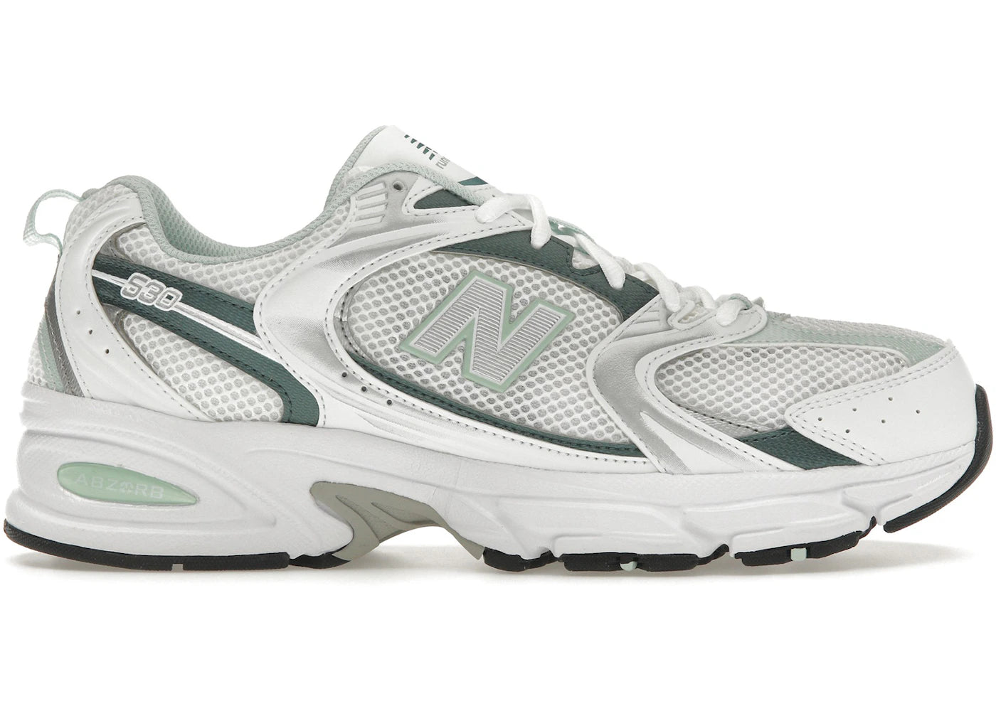 New Balance 530 White New Spruce