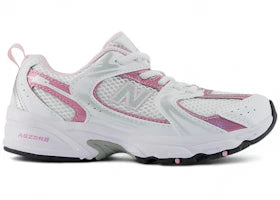 New Balance 530 White Pink Sugar Silver Metallic (PS) - vue 360