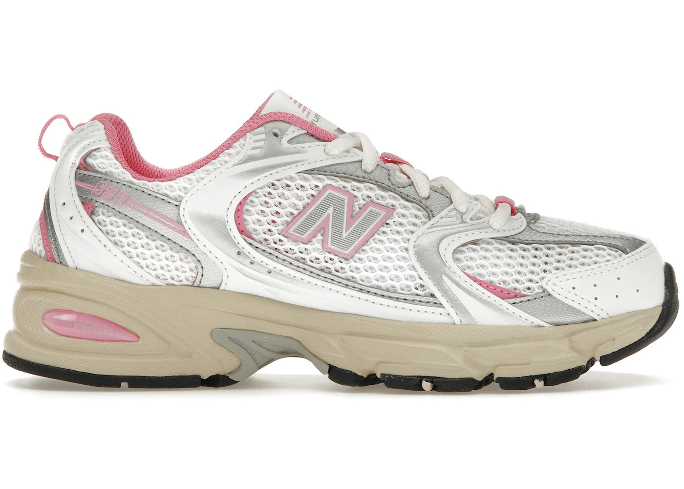 New Balance 530 White Pink Vintage