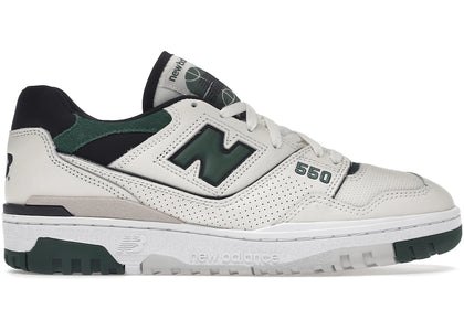 New Balance 550 Sea Salt Pine Green - authentic New Balance sneakers