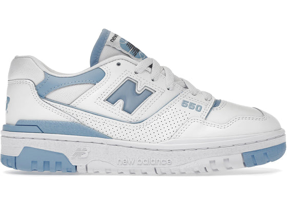 New Balance 550 UNC White Dusk Blue (Women's) sneakers - authentic New Balance shoes