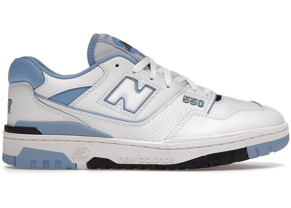 New Balance 550 UNC White University Blue sneakers - authentic New Balance shoes