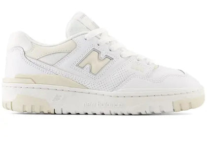 New Balance 550 White Cream Leather (GS) - sneakers view 2