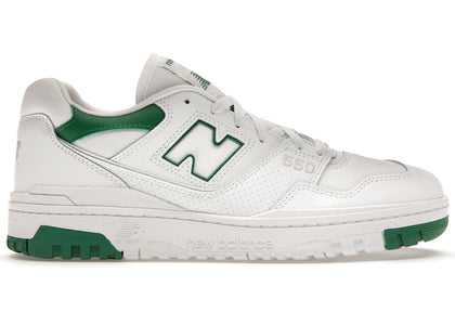 New Balance 550 White Classic Green - authentic New Balance sneakers