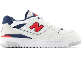 New Balance 550 White Navy Red