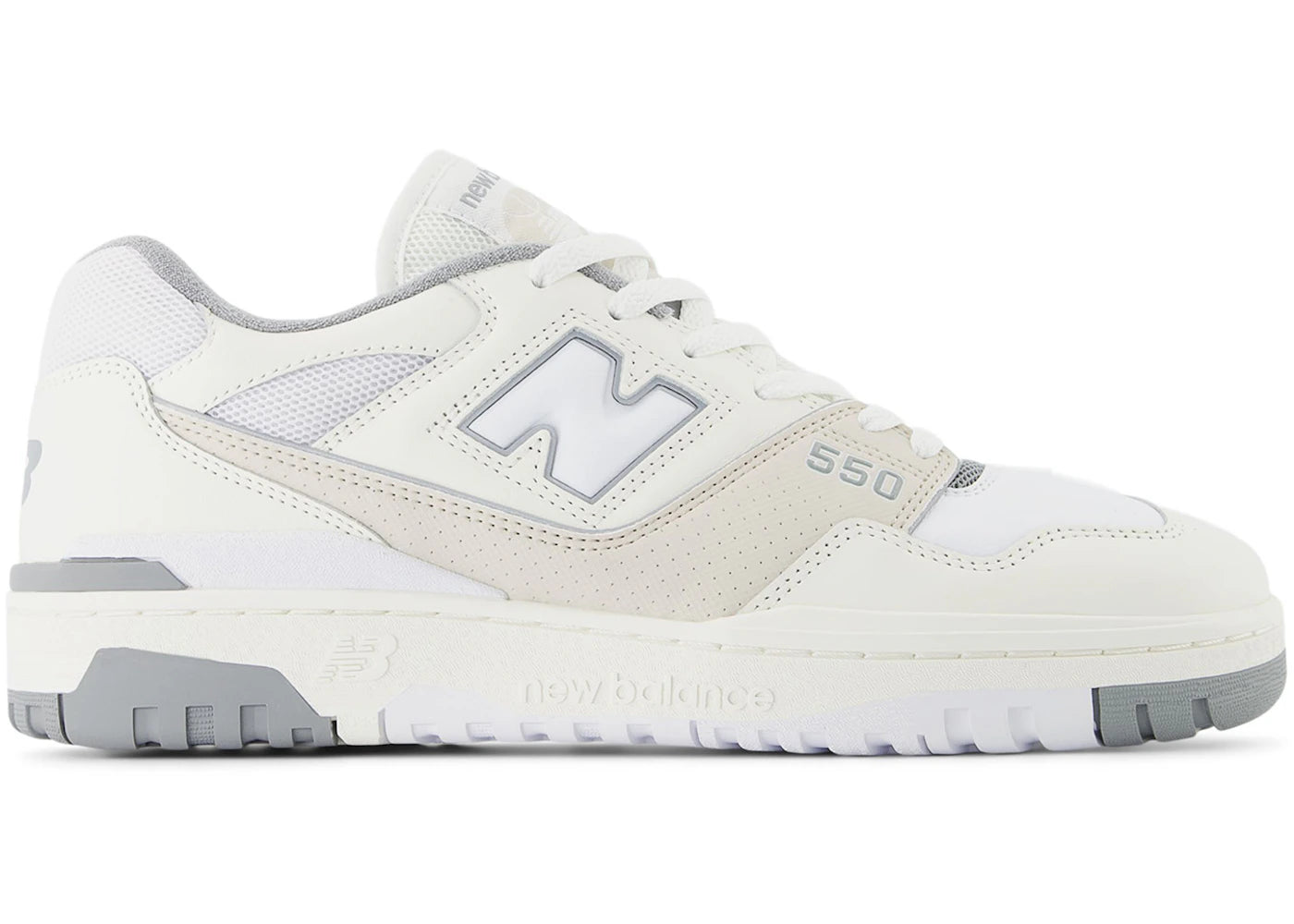 New Balance 550 White Sea Salt - vue 360