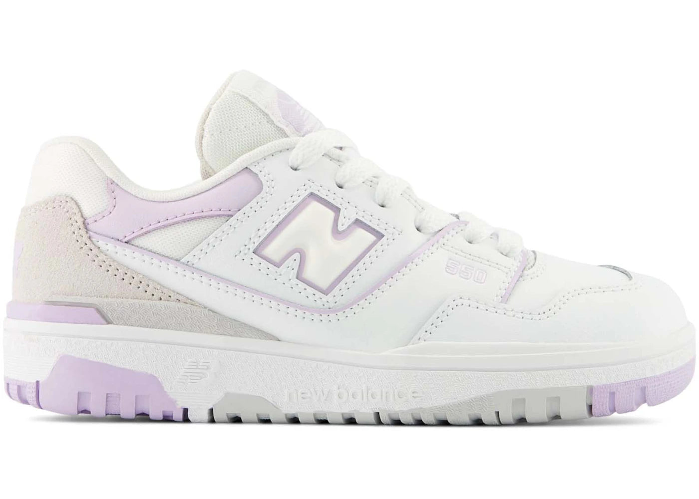 New Balance 550 White Thistle (GS) - vue secondaire A