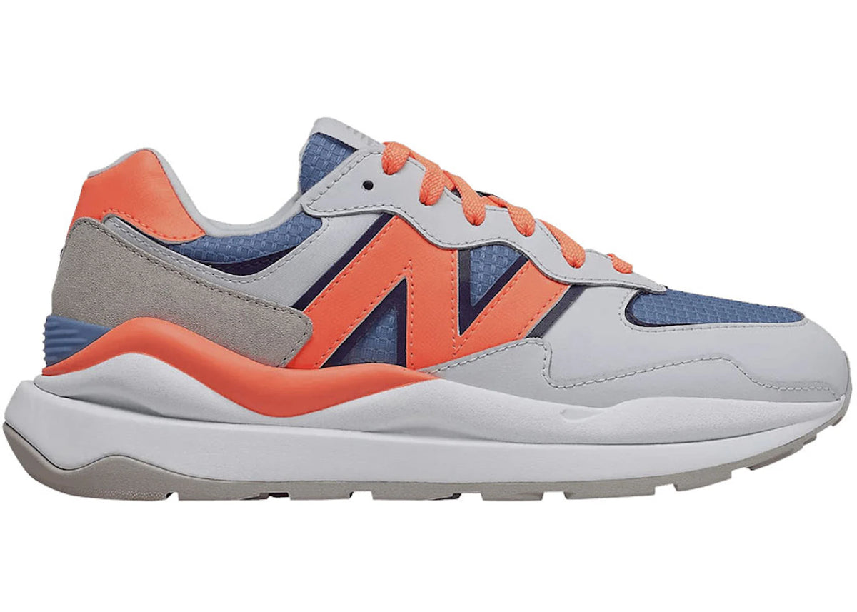 New Balance 57/40 White Orange Stellar Blue (Women's) - vue secondaire A