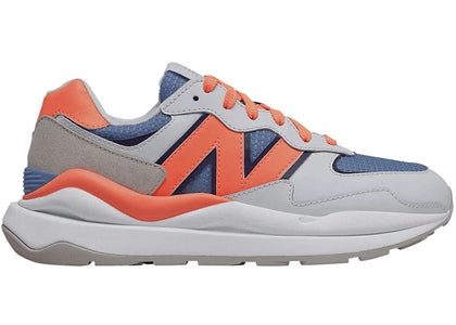 New Balance 57/40 White Orange Stellar Blue (Women's) - sneakers view 2