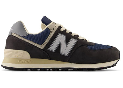 New Balance 574 Black Cement Slate Grey