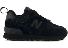 New Balance 574 Bungee Lace Core Pack Black (TD) - authentic New Balance sneakers