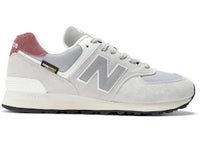 New Balance 574 Cordura Grey Brick Red
