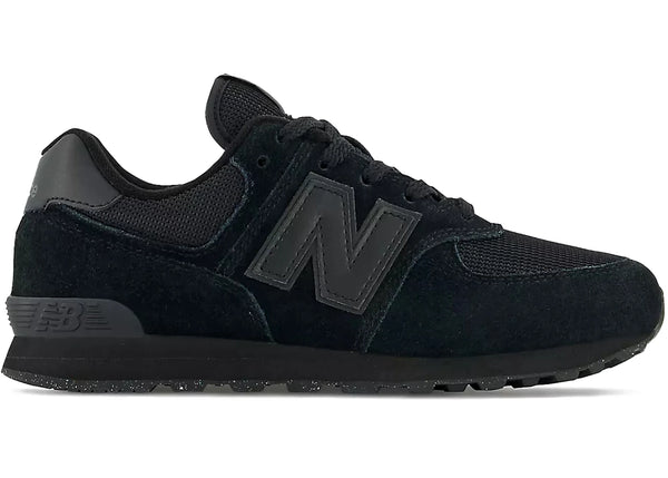 New Balance 574 Core Triple Black (GS) sneakers - authentic New Balance shoes