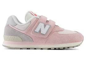 New Balance 574 Hook and Loop Rose (PS) - vue 360