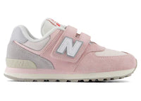 New Balance 574 Hook and Loop Rose (PS)