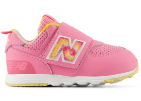 New Balance 574 Hook and Loop Signal Pink Clementine Tie-Dye (TD) - vue 360