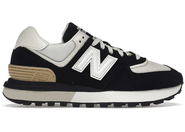 New Balance 574 Legacy Black Angora sneakers - authentic New Balance shoes