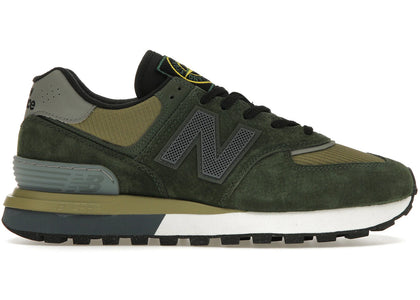 New Balance 574 Legacy Stone Island Dark Green - authentic New Balance sneakers