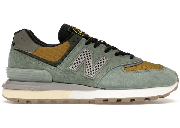 New Balance 574 Legacy Stone Island Light Green sneakers - authentic New Balance shoes