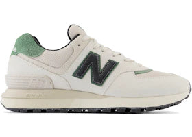 New Balance 574 Legacy White Black Green - authentic New Balance sneakers