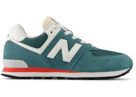 New Balance 574 New Spruce Blast Red (GS) - vue 360