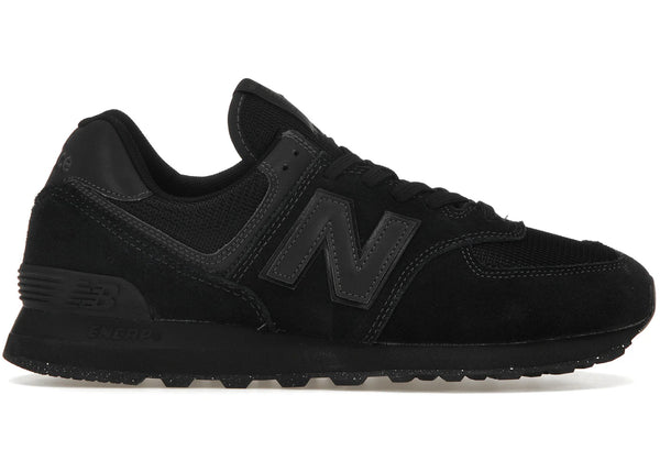 New Balance 574 Triple Black sneakers - authentic New Balance shoes
