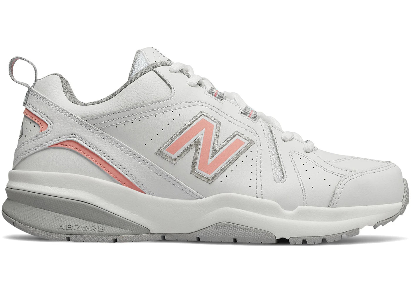 New Balance 608v5 White Pink (Women's) - vue 360