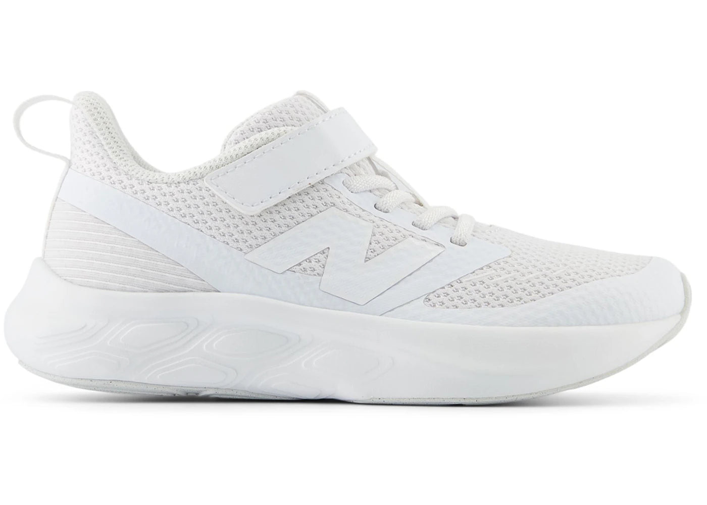 New Balance 625 Hook and Loop White White (PS) - vue 360