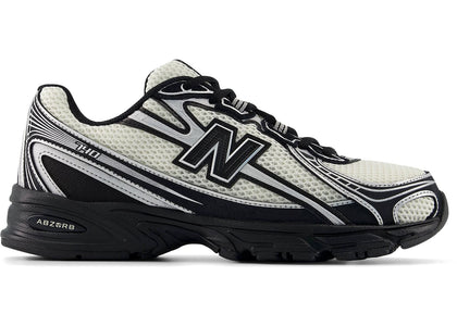 New Balance 740 Black Angora Silver Metallic - authentic New Balance sneakers
