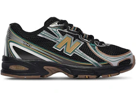 New Balance 740 Black Grey Olive (GS) - vue 360