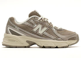 New Balance 740 Bungee Lace Brown Beige (GS) - authentic New Balance sneakers