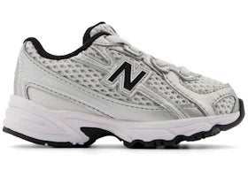 New Balance 740 Bungee Lace Silver Metallic Black (TD) - vue 360