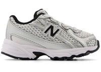 New Balance 740 Bungee Lace Silver Metallic Black (TD)