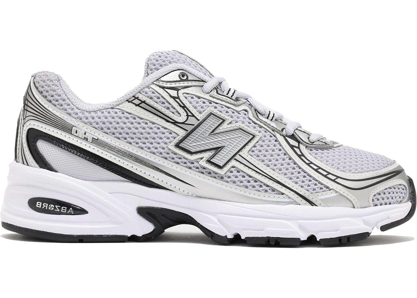 New Balance 740 Pearl Grey White