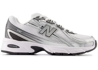 New Balance 740 White Metallic Silver Black - authentic New Balance sneakers